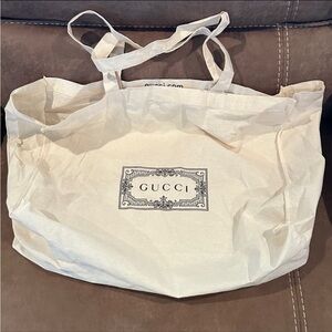 Extra Large Gucci Canvas Tote Bag